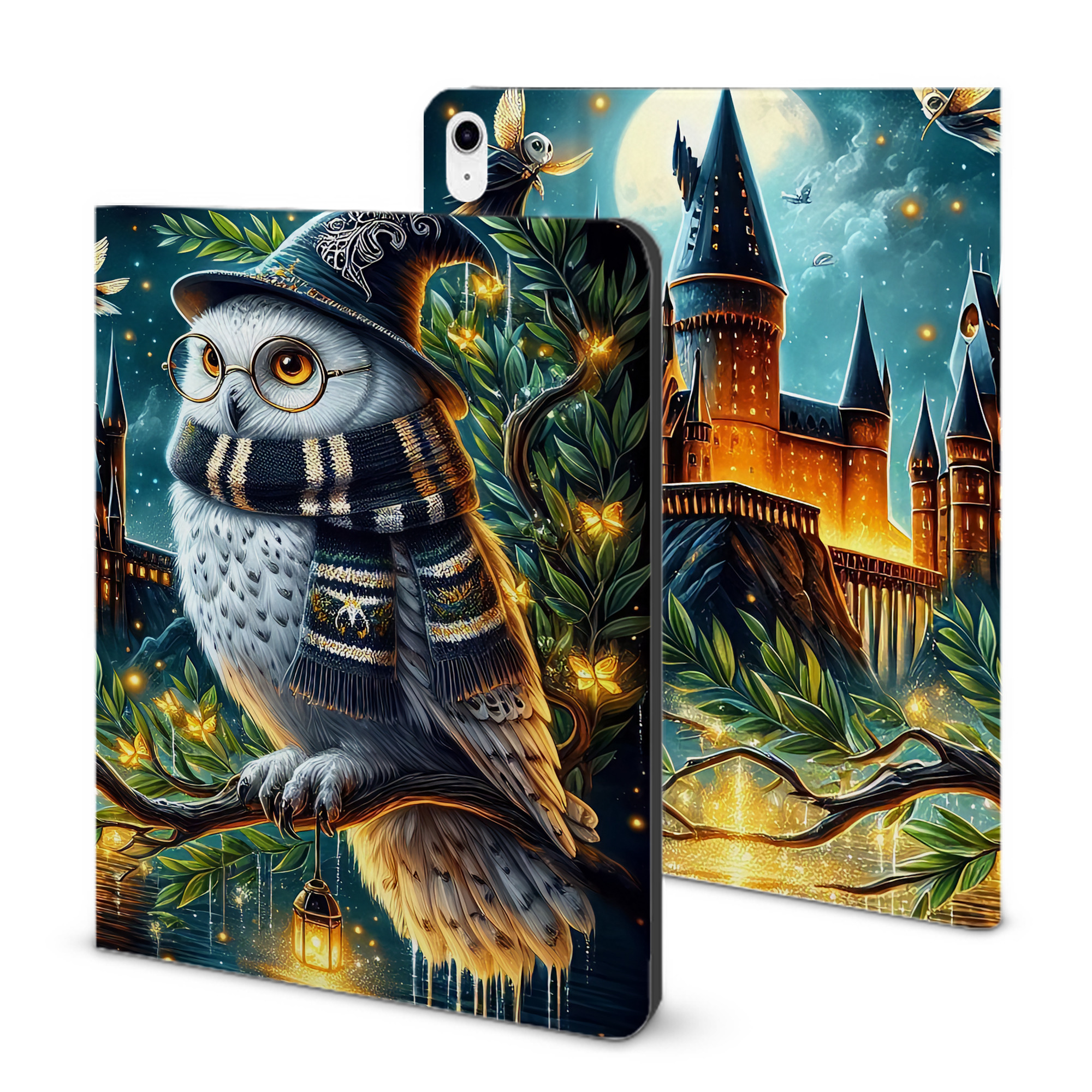 （画像用） Harry Potter ハリー・ポッターシリーズ IPad ケース ブック型 PUレザー TPU 耐衝撃 軽量 薄型 ペン収納なし 全面保護 IPad 各モデル対応